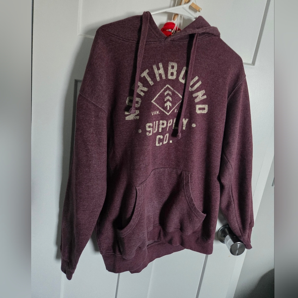 Northbound Supply Co Womens Burgundy Sweater
